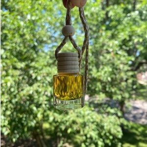 Espresso hanging car diffuser